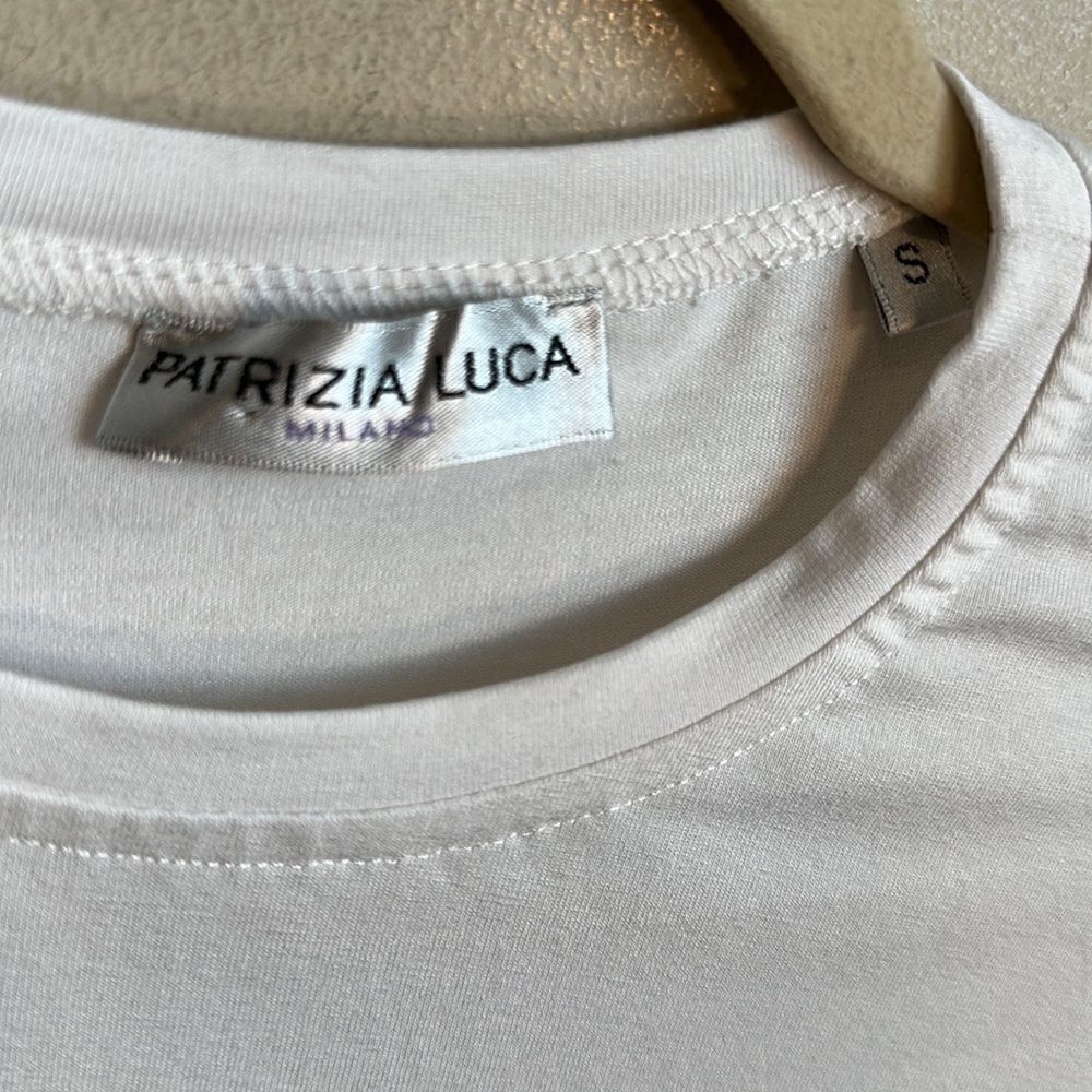 PATRIZIA LUCA BELL SLEEVE DETAIL TOP S - Picture 3 of 5